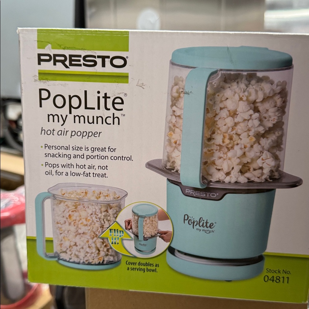 Presto PopLite Hot Air Popper - Blue